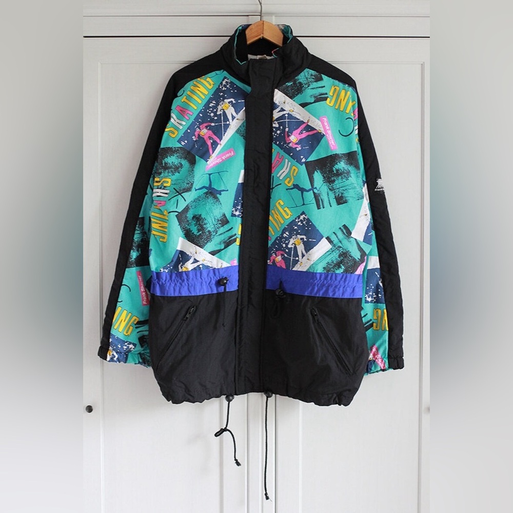 Vintage Frank Shorter Windbreak Ski Jacket